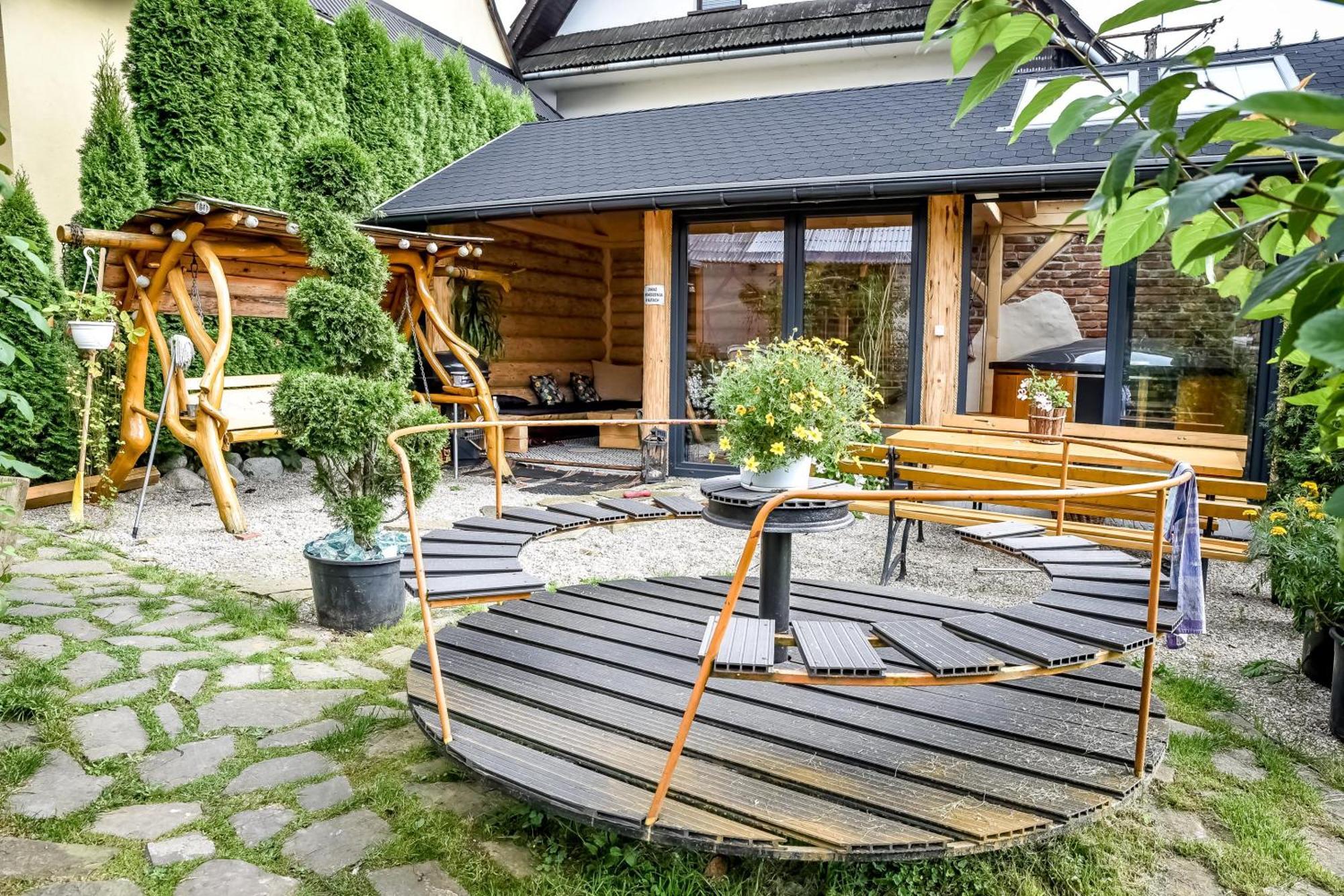 Ciukrowa Chatka Sauna & Jacuzzi Poronin Eksteriør billede