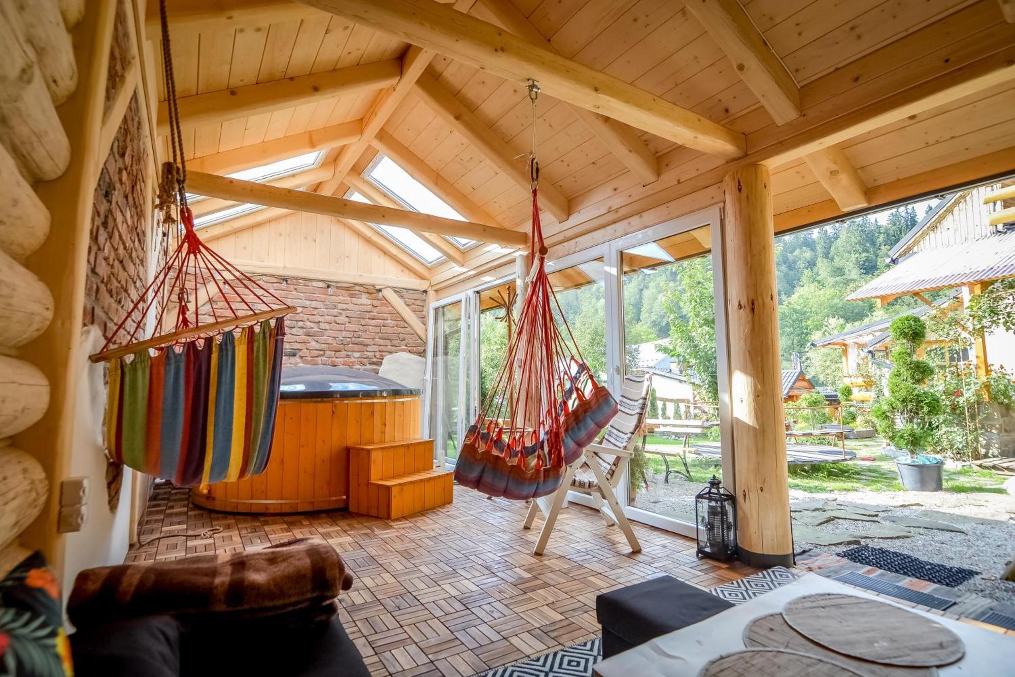 Ciukrowa Chatka Sauna & Jacuzzi Poronin Eksteriør billede